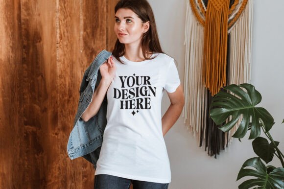 Bella Canvas 6004 Athletic White Mockup - A Graphic Design Asset for Product Mockups