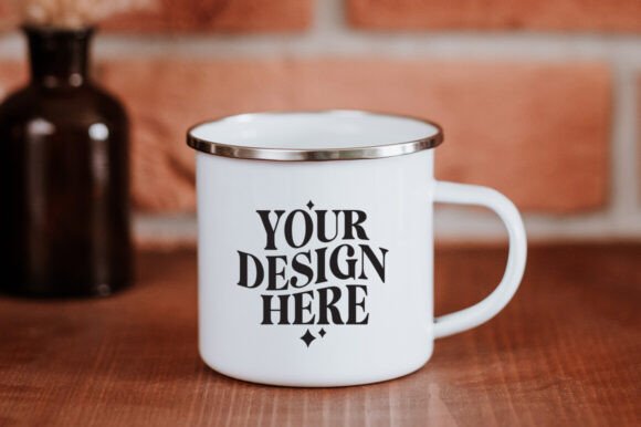 Camper Mug Mockup for Modern Branding